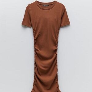 the ruched dress